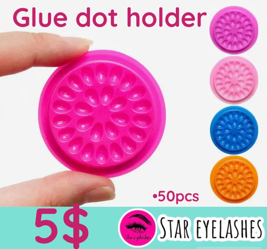 Glue dot holder
