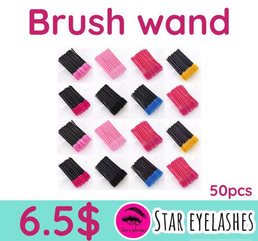 Brush wand