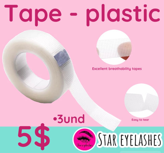 Tape plastic